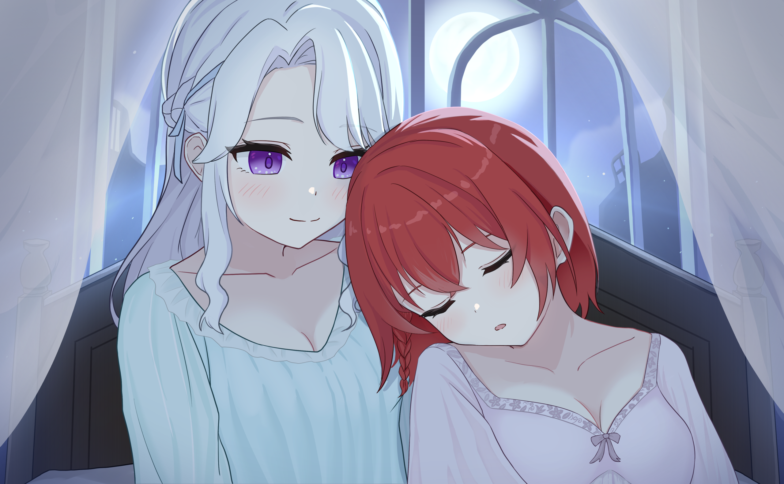 シエルちゃんとアスカちゃん