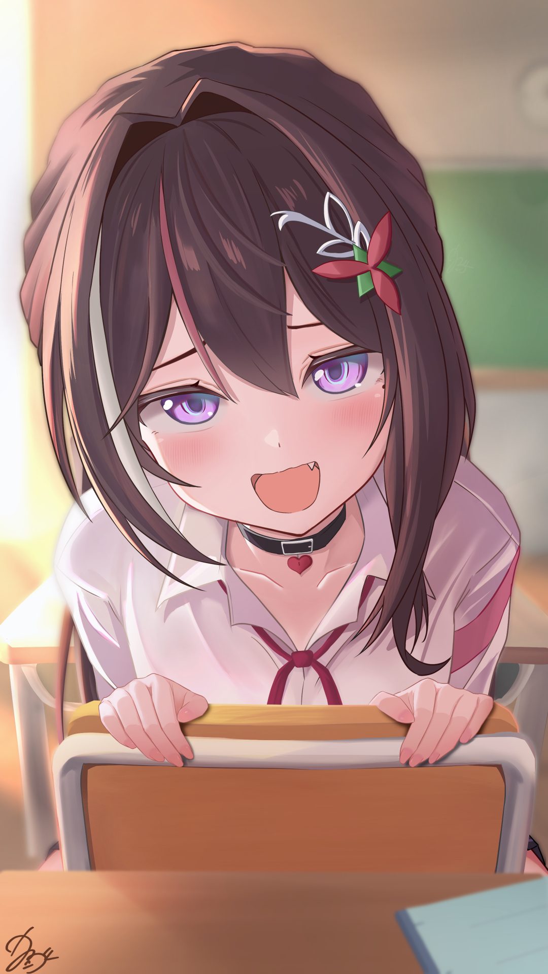 ねぇ〜、目合わないんですけど〜？